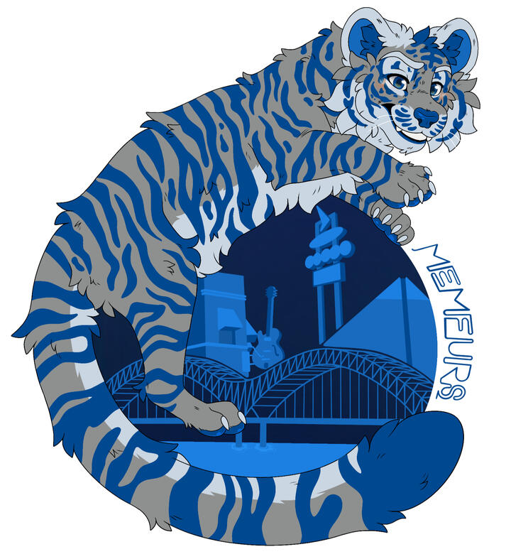 Memfurs Logo Software Used: Procreate