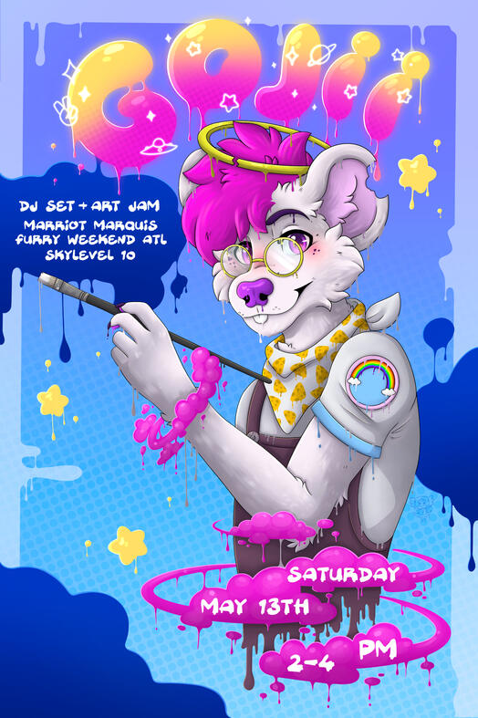 GOJII Poster Software Used: Procreate